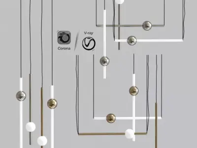 Orion Tube Light Collection 3D model