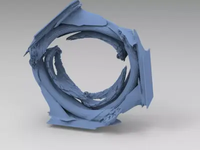 Eternity Portal Realms gate 3 3D model purchase