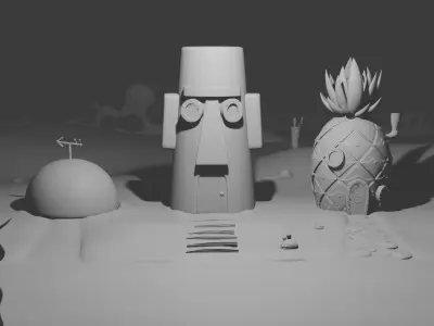 Conch Street 3D model