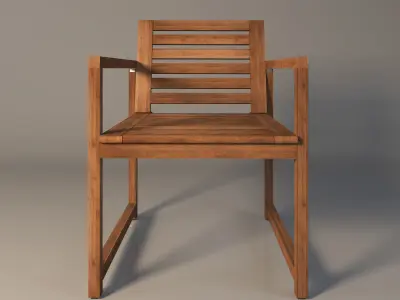 NAMMARO Armchair Low-poly 3D model