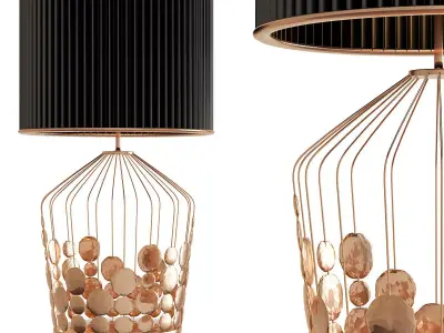Aston table lamp 3D model