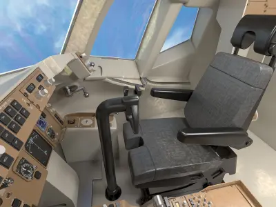  Boeing 757 Cockpit 