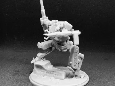 Toad Mecha  3D print model