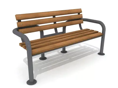Outdoor Design Bench 10 3D model