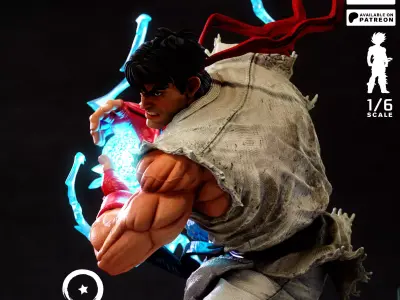 RYU STREET FIGHTER 3D print model