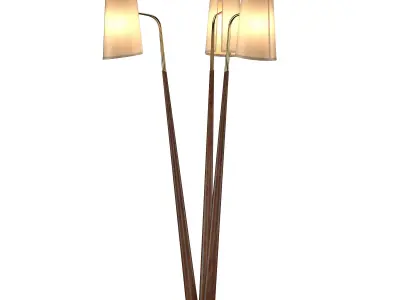 Swan Floor Lamp 3D model