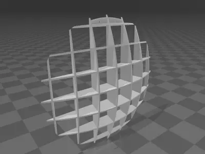 KEY HANGER Low-poly 3D 3D print model