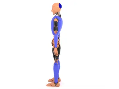Humanoid Robot 3D model get