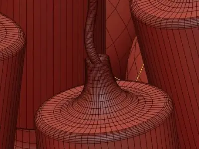 Mordern Nordic Edison 3D model