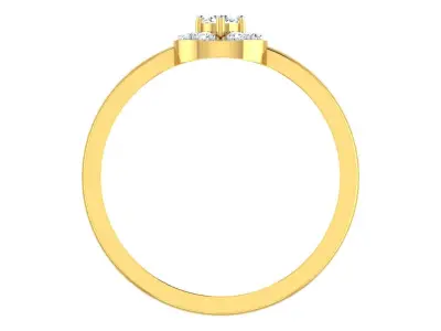 Women Ring  Render 3dm STL OBJ FBX Details 3D print model 281