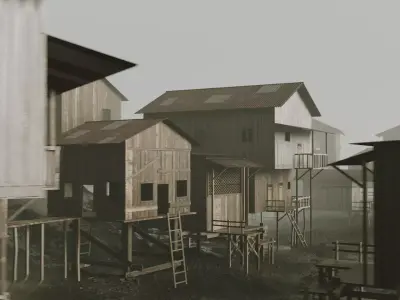 slum village 3D model
