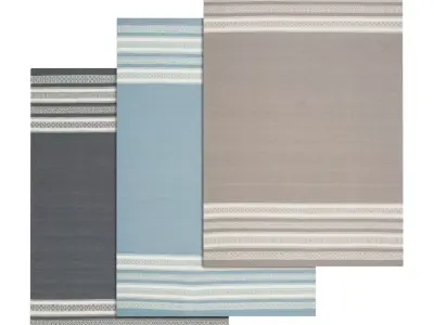 Rug Set 93 3D model
