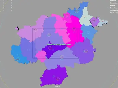 Sivas  Central Anatolia Region  Turkey map region geography 3D model