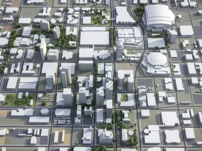 Phoenix - Metropolitan Area 3D Model Pack