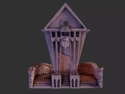City Hall - Halloween Town Project 3D Print Model 3D print model