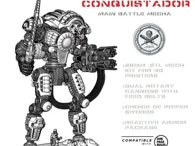 The Full Cervantes-All Armor Weapons and Upgrades-Forever 3D print model