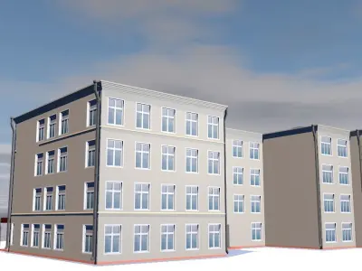 Old Post Office 3D model