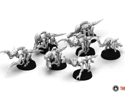 Iron Hive - Termax and Hormax Builder 3D print model