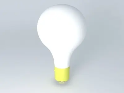 ampoule light bulb Free 3D model