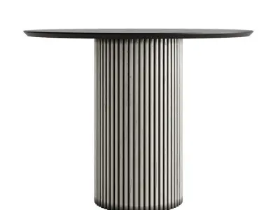 Round Dining Table 3D model