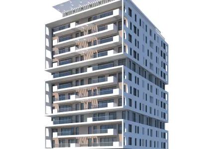 Residential Building 68 3D model