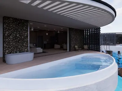 RESORT VILLA 3D model