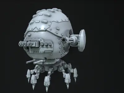 Etasphera29 Low-poly 3D model