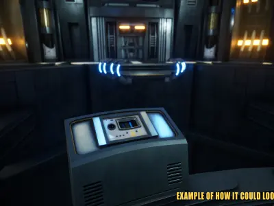 SciFi Asset Pack 13 Low-poly 3D model