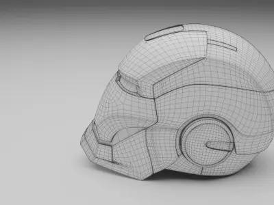 Ironman Helmet 3D model