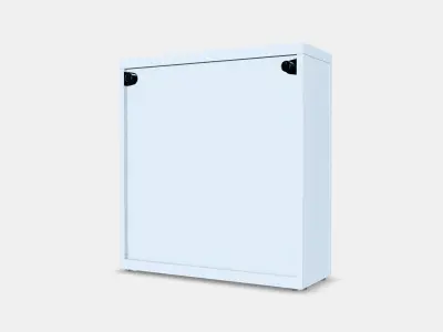 BESTA Shelf unit with door 1 3D model