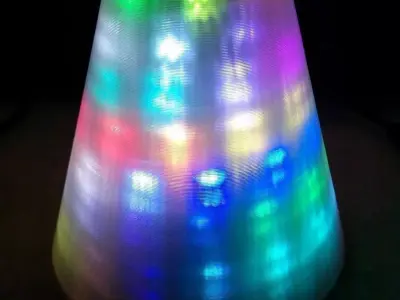 BlinkyTape Cone Defuser Free 3D print model