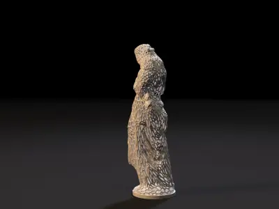 Figurine woman 3D print model