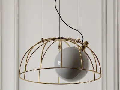 Modern Chic 1 Light Wall Sconce 3D model