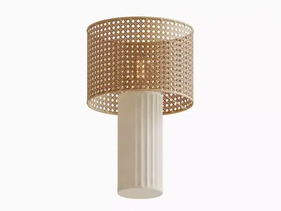 Cane Lamp Shade 3D model