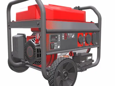 Generator Low Poly Low-poly 3D model