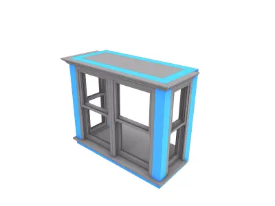 bay window 3D model