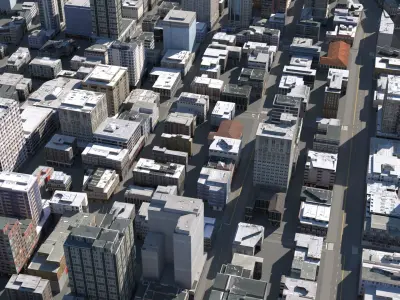 City 113 Low-poly 3D model