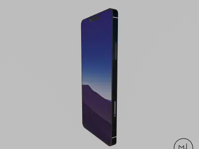 IPhone 13 3D Model  Low-poly 3D model