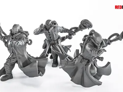 Psychic Squad - Imperial Force 3D print model