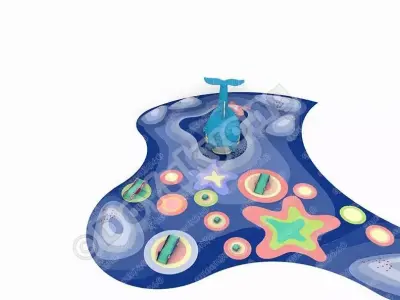 Whale  Playground 3D model