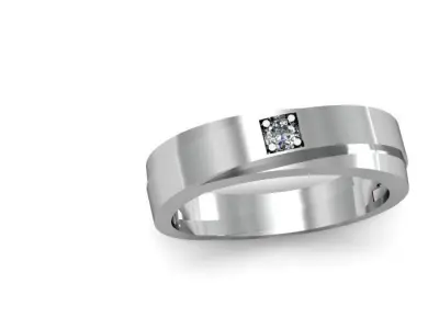 Diamond Ring 3D print model 86
