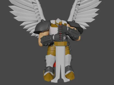 Angels angel 3D print model