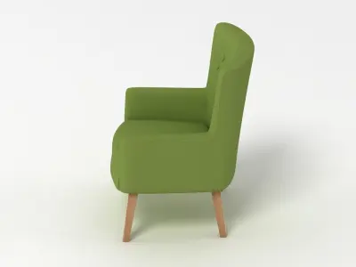Love Chair - Camphill 3D model