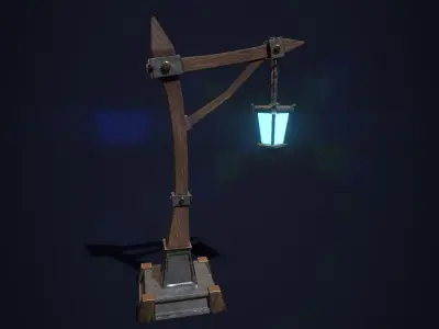 Street light pole  3D model