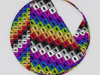 Revolution Wall Mirror 3D model