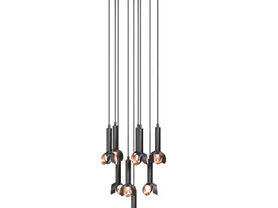  Cantenac Circular Chandelier  3D model