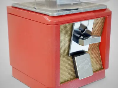 Candy Machine - Model 60 New Low-poly 3D model