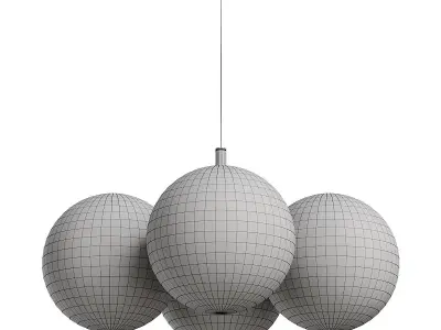 Lampatron BIBBI pendant light 3D model