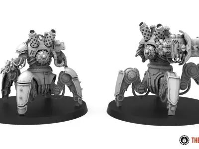 Dark Techno - Grimnaut 3D print model