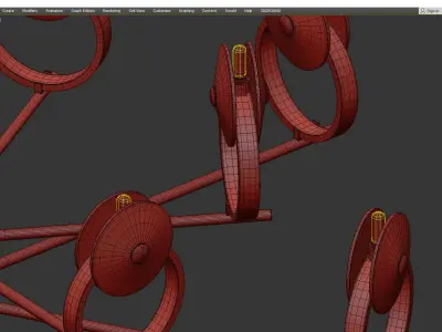ADONICA  CH B Low-poly 3D model
